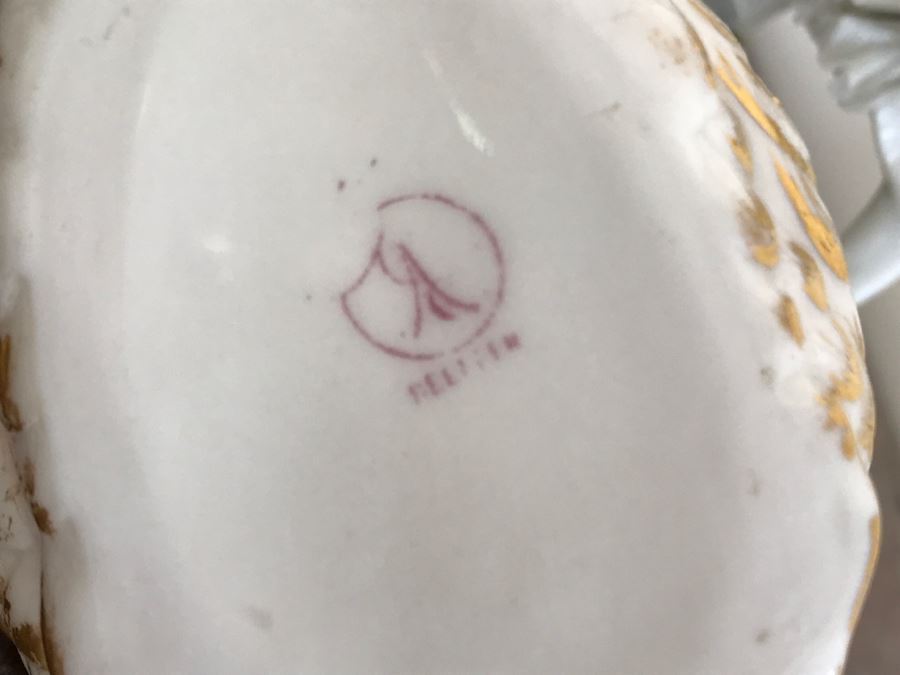 Dancing Ballerina Figurine 8H, Porcelain Swan Figurine And Porcelain Oval Box  [Photo 11]