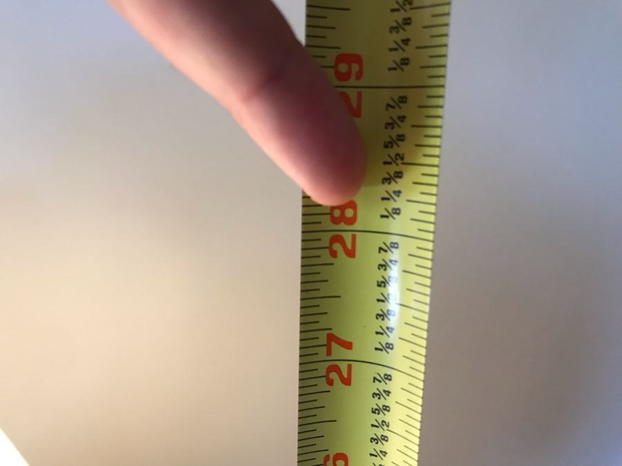 Vintage Wicker Table Lamp Painted White 28H [Photo 6]