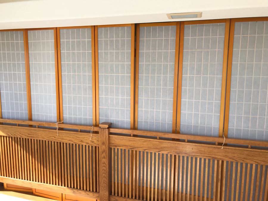 (3) Sets Of 3-Panel Screens - Each Panel Measures 17.5W X 84H (Each Screen Is Apx 53W) [Photo 3]