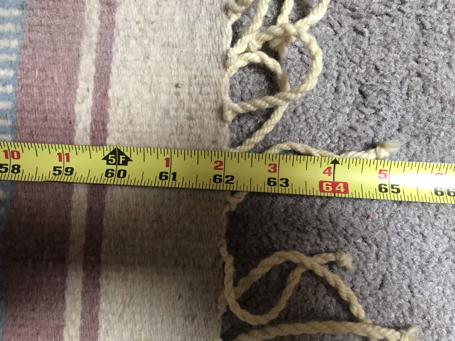 JUST ADDED - Hand Knotted Wool Southwestern Rug 31 X 63 [Photo 6]