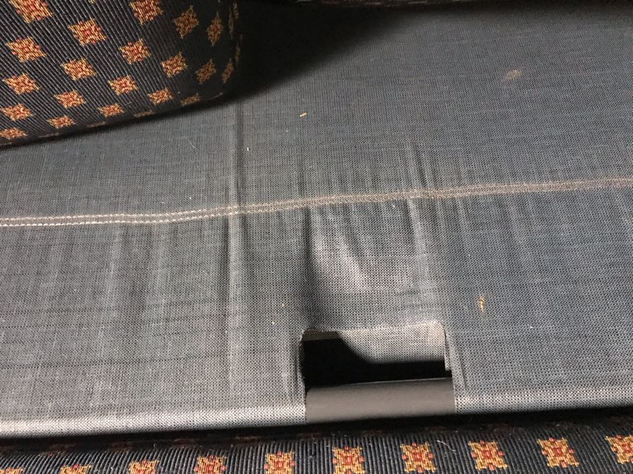 JUST ADDED - D.C. Douglas Upholstered Sleeper Sofa With Matching Ottoman 72W X 36D X 32H [Photo 7]