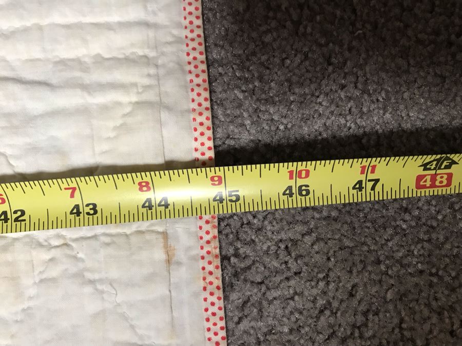 JUST ADDED - Vintage Quilt 45 X 57 [Photo 8]