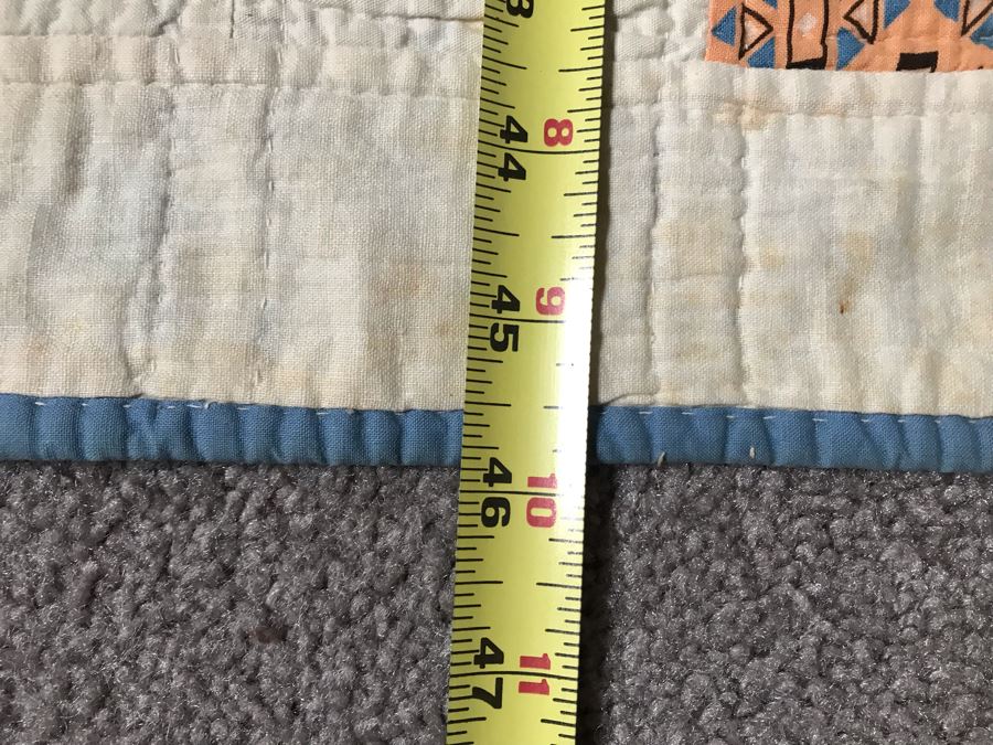 JUST ADDED - Vintage Quilt 46 X 58 [Photo 6]