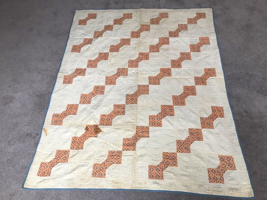 JUST ADDED - Vintage Quilt 46 X 58 [Photo 1]