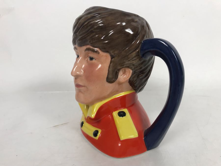 JUST ADDED - Very Rare John Lennon Royal Doulton The Beatles New Colourway 1987 Special Edition Of 1000 For John Sinclair, Sheffield Mug Figurine D 6707 [Photo 4]