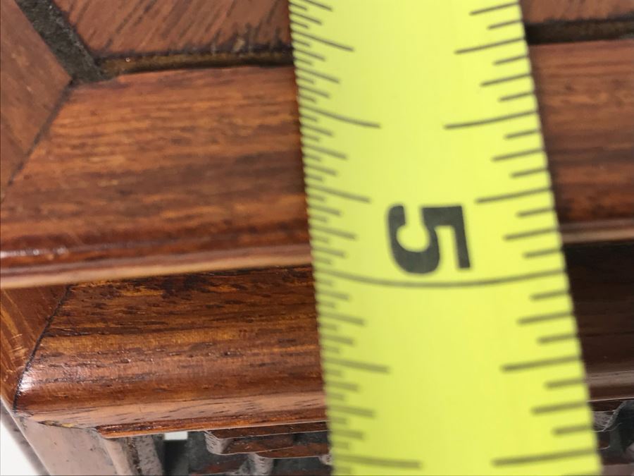 JUST ADDED - Small Chinese Wooden Stand 5W X 8H [Photo 6]