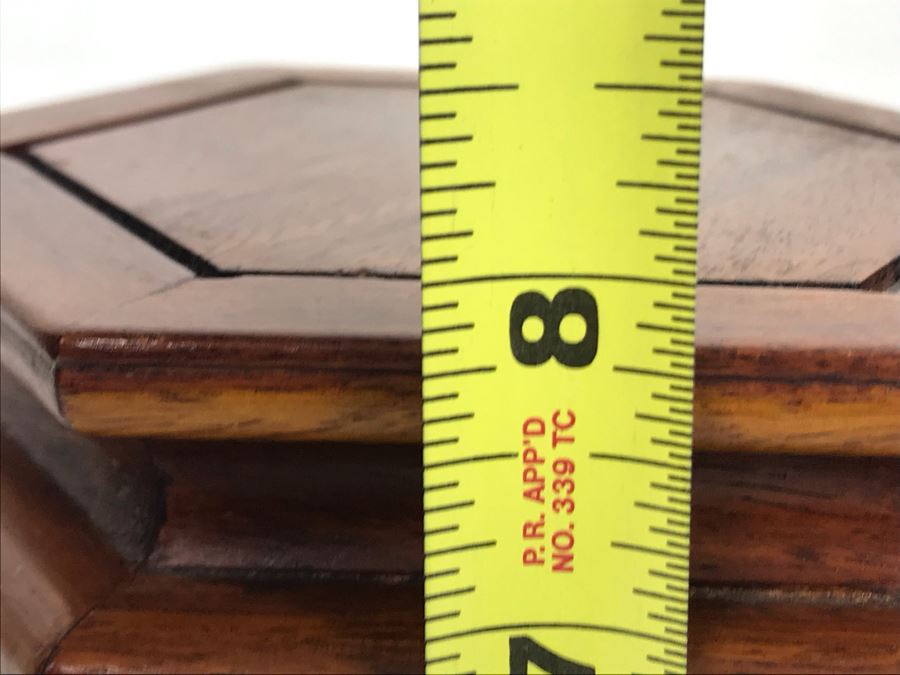 JUST ADDED - Small Chinese Wooden Stand 5W X 8H [Photo 5]