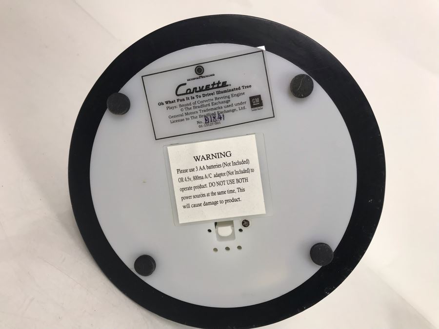 JUST ADDED - Corvette Oh What Fun It Is To Drive! Illuminated Tree Featuring Corvette Sting Rays By The Bradford Exchange 12H [Photo 10]