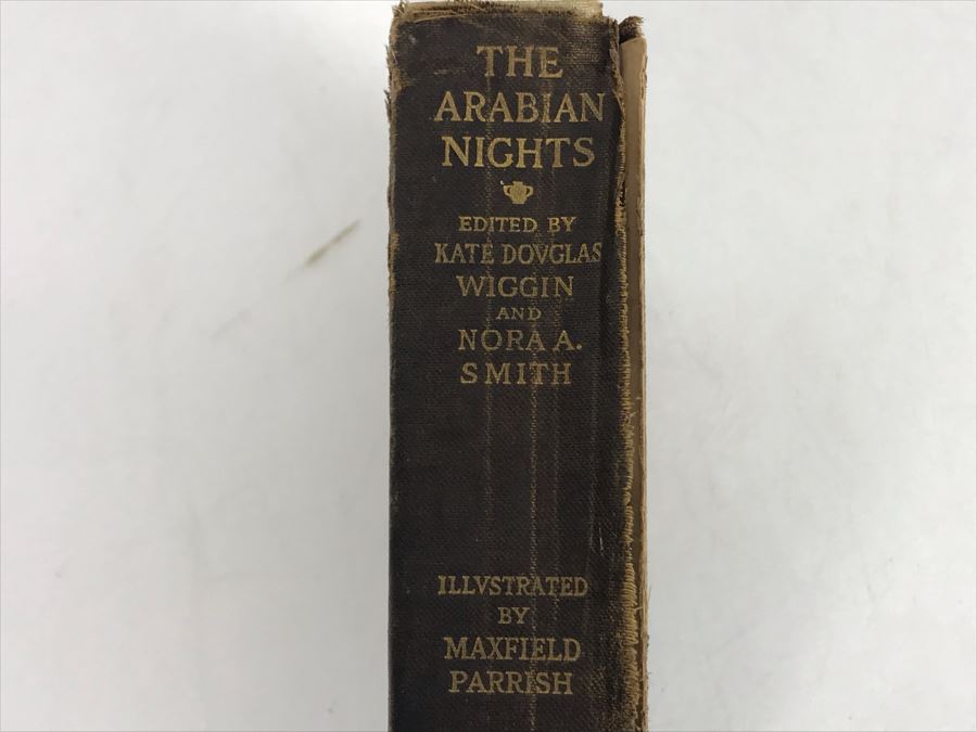 JUST ADDED - Vintage 1925 Book The Arabian Nights Their Best-Known Tales - Illustrated By Maxfield Parrish [Photo 13]