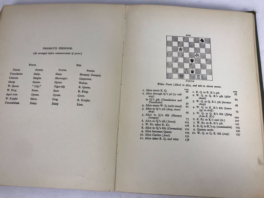 JUST ADDED - Alice In Wonderland And Through The Looking Glass Book By Lewis Carroll Illustrated By Harry Rountree [Photo 13]