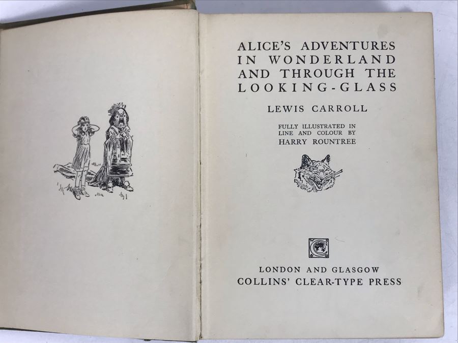 alice and the looking glass book