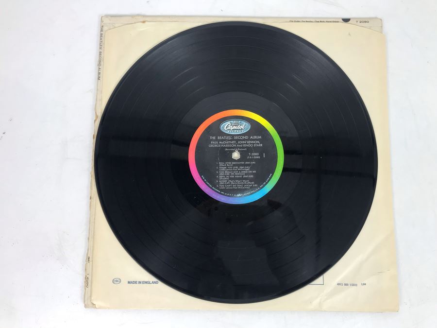 JUST ADDED - The Beatles' Second Album Vinyl Record T-2080 [Photo 3]