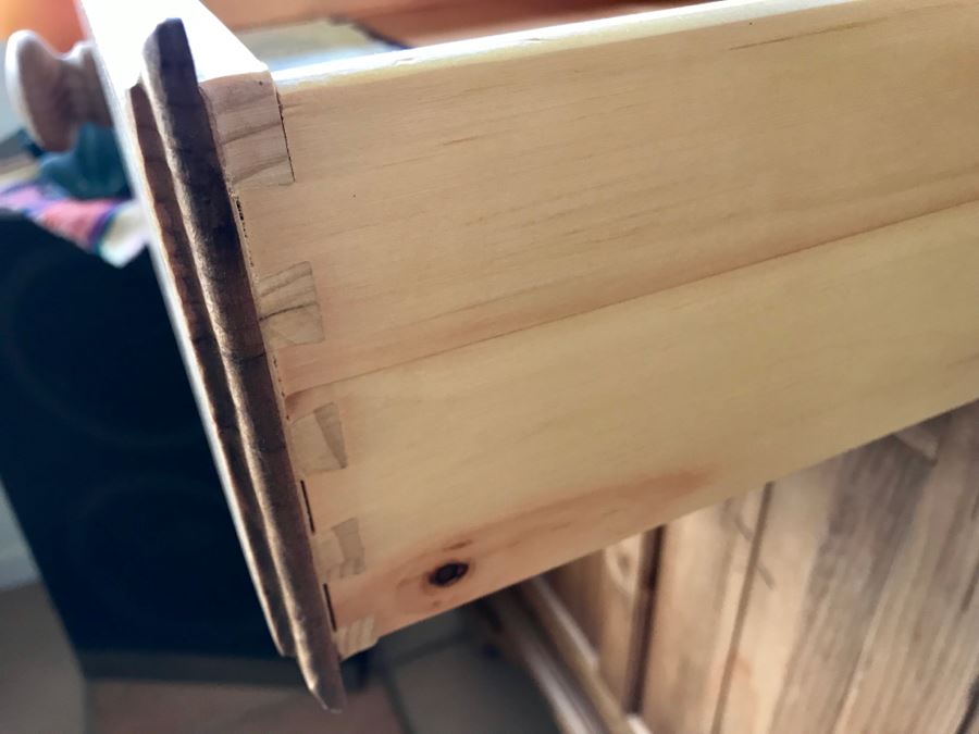 JUST ADDED - Ethan Allen Wooden Sideboard Buffet Cabinet [Photo 6]