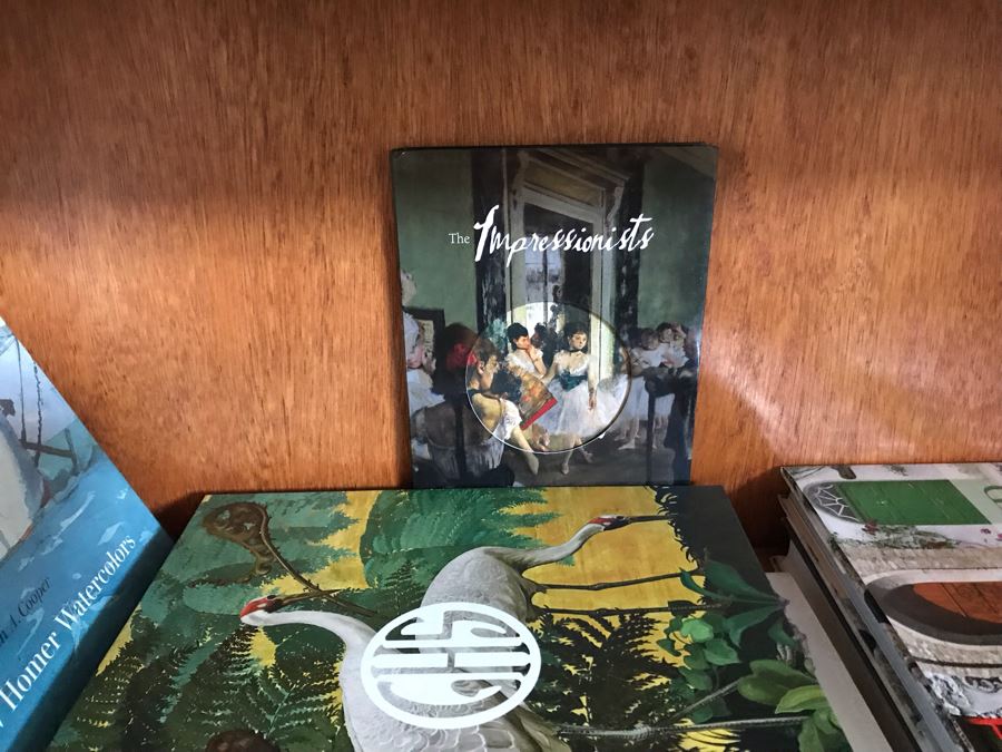 JUST ADDED - Book Lot Shown On Center Shelf - Mainly Art Books [Photo 5]