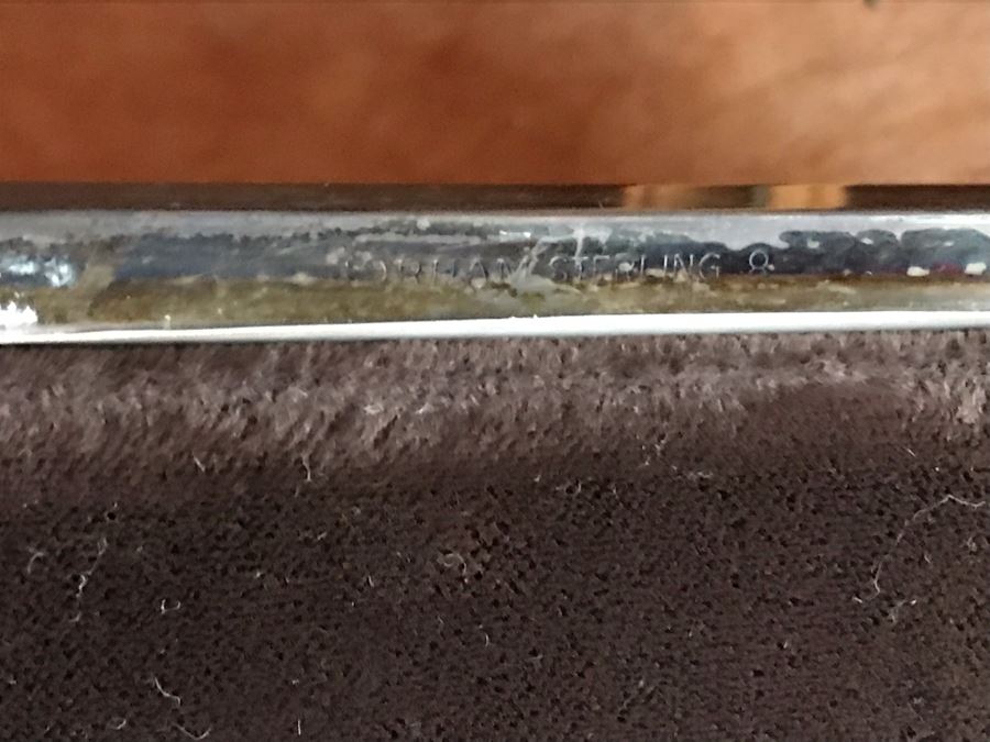 JUST ADDED - Sterling Silver Picture Frame 10 X 8, Irish Cross Sculpture 11H And Wooden Sculpture [Photo 7]