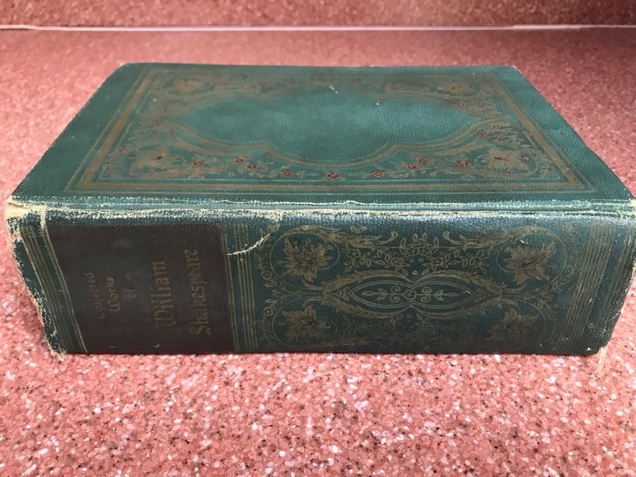 JUST ADDED - Vintage 1937 Hardcover Book: The Complete Works Of William Shakespeare With Themes Of The Plays Walter J. Black, Inc New York, N.Y. [Photo 1]