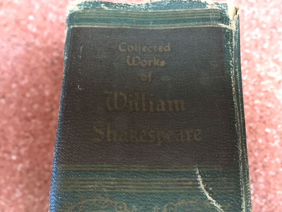 JUST ADDED - Vintage 1937 Hardcover Book: The Complete Works Of William Shakespeare With Themes Of The Plays Walter J. Black, Inc New York, N.Y. [Photo 2]