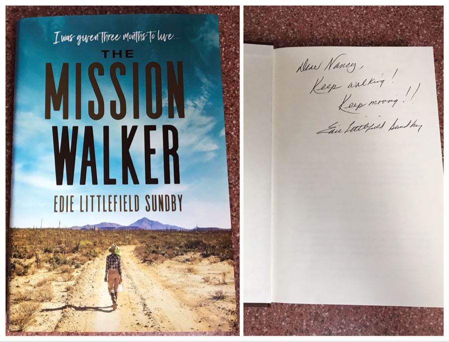 JUST ADDED - Signed Book: The Mission Walker By Edie Littlefield Sundby [Photo 1]