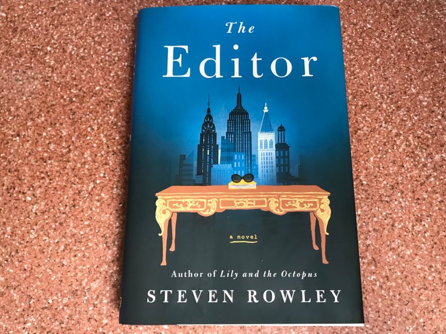 JUST ADDED - Signed Book: The Editor By Steven Rowley [Photo 2]