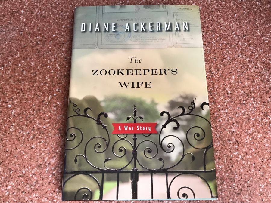 JUST ADDED - Signed Book: The Zookeeper's Wife A War Story By Diane Ackerman [Photo 2]