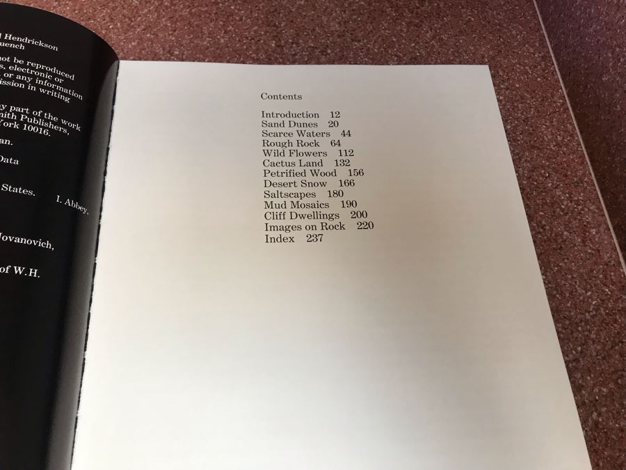 JUST ADDED - Large Format Coffee Table Book Desert Images Photographs By David Muench, Text By Edward Abbey Retails $125 [Photo 10]