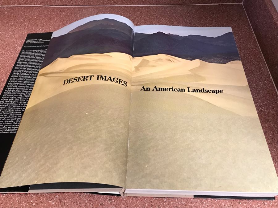 JUST ADDED - Large Format Coffee Table Book Desert Images Photographs By David Muench, Text By Edward Abbey Retails $125 [Photo 6]