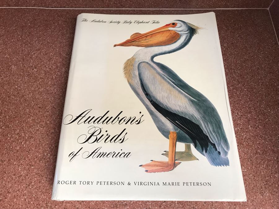 JUST ADDED - Large Format 1981 The Audubon Society Baby Elephant Folio Audubon's Birds Of America By Roger Tory Peterson & Virginia Marie Peterson [Photo 2]