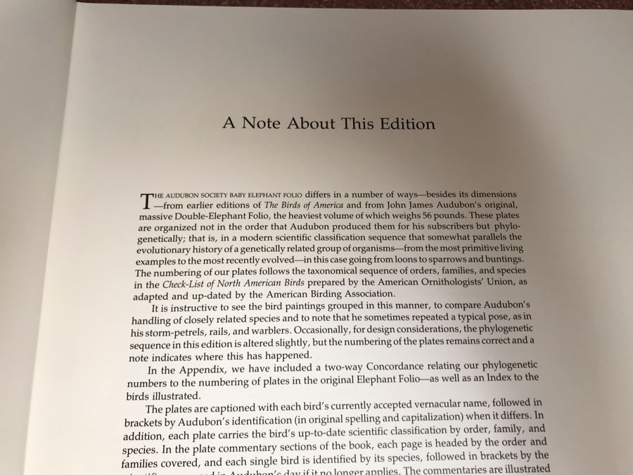 JUST ADDED - Large Format 1981 The Audubon Society Baby Elephant Folio Audubon's Birds Of America By Roger Tory Peterson & Virginia Marie Peterson [Photo 12]
