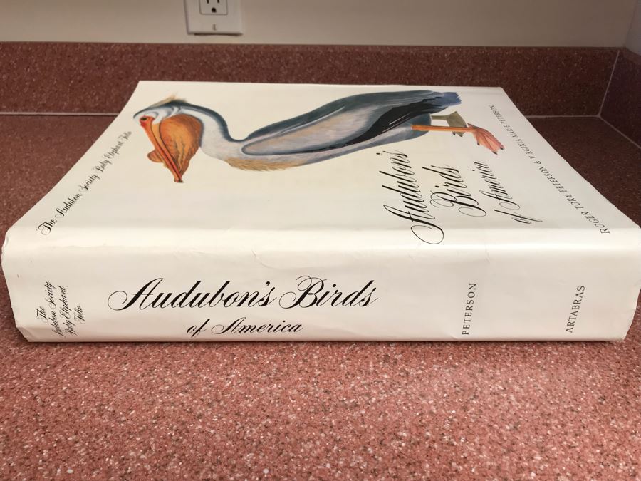 JUST ADDED - Large Format 1981 The Audubon Society Baby Elephant Folio Audubon's Birds Of America By Roger Tory Peterson & Virginia Marie Peterson [Photo 3]