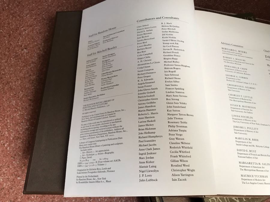 JUST ADDED - The Random House Library Of Painting & Sculpture [Photo 9]