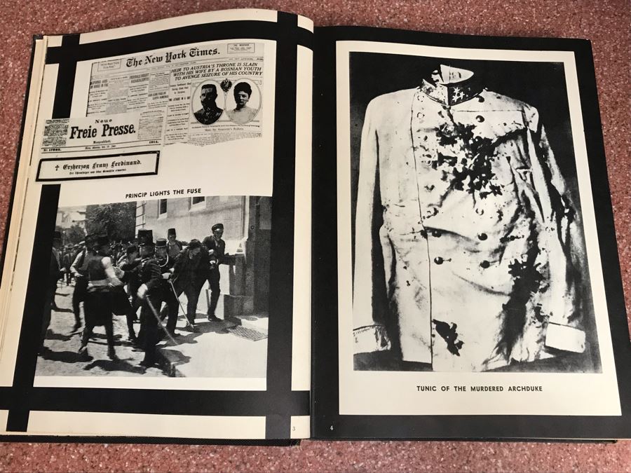 JUST ADDED - Vintage 1933 Hardcover Book The First World War A Photographic History By Laurence Stallings [Photo 15]