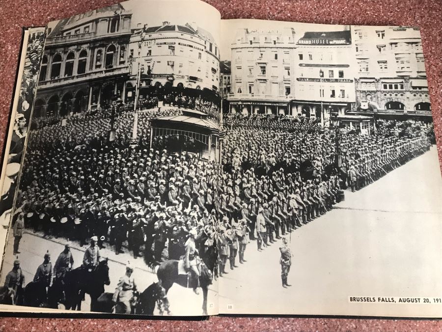 JUST ADDED - Vintage 1933 Hardcover Book The First World War A Photographic History By Laurence Stallings [Photo 16]