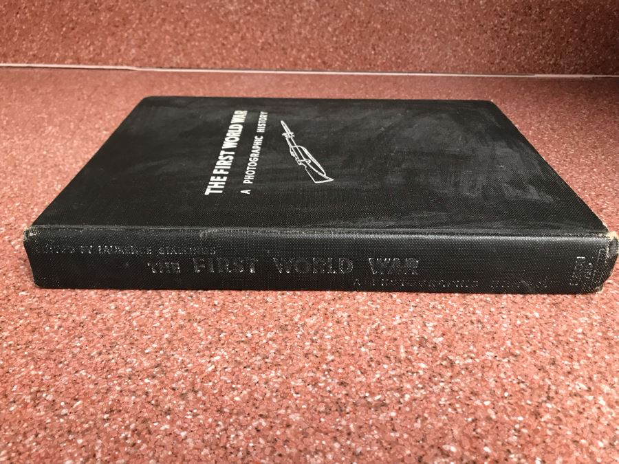 JUST ADDED - Vintage 1933 Hardcover Book The First World War A Photographic History By Laurence Stallings [Photo 3]