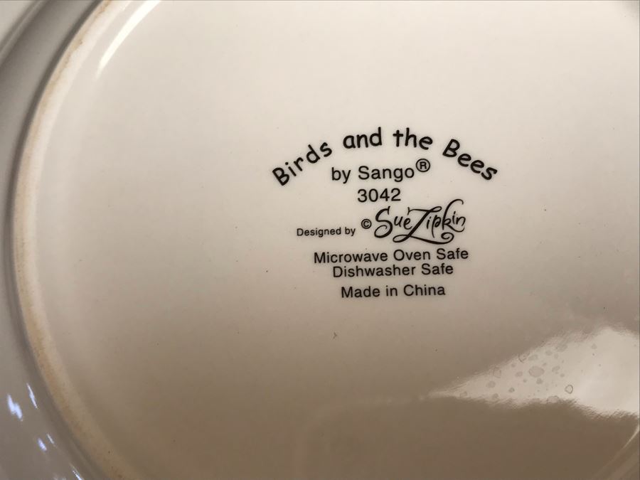 JUST ADDED - Set Of Various Sue Zipkin Sango Plates And Bowls [Photo 14]