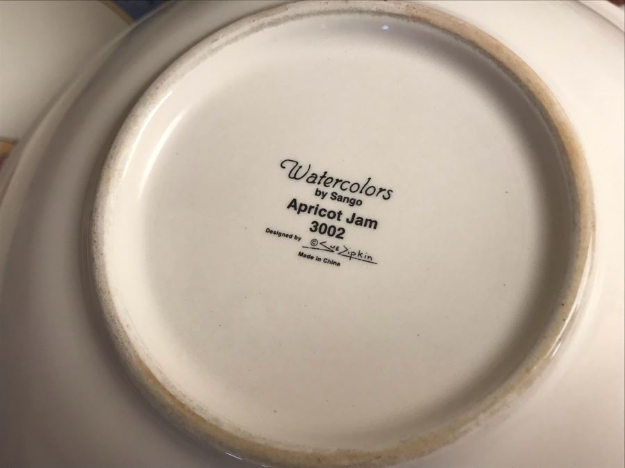 JUST ADDED - Set Of Various Sue Zipkin Sango Plates And Bowls [Photo 12]