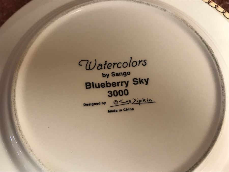 JUST ADDED - Set Of Various Sue Zipkin Sango Plates And Bowls [Photo 11]