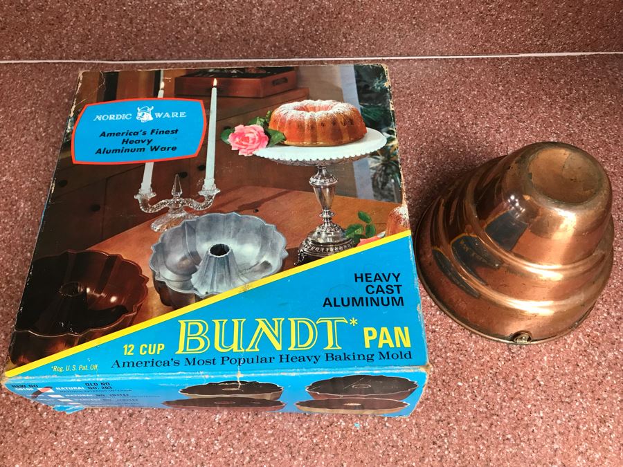 JUST ADDED - Nordic Ware 12 Cup Bundt Pan And Copper Mold