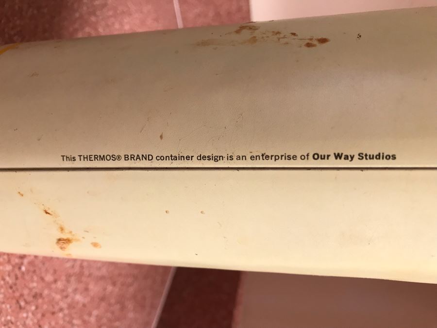 JUST ADDED - Vintage DUNLOP Tennis Balls Advertising Thermos And Stanley Aladdin Thermos [Photo 5]