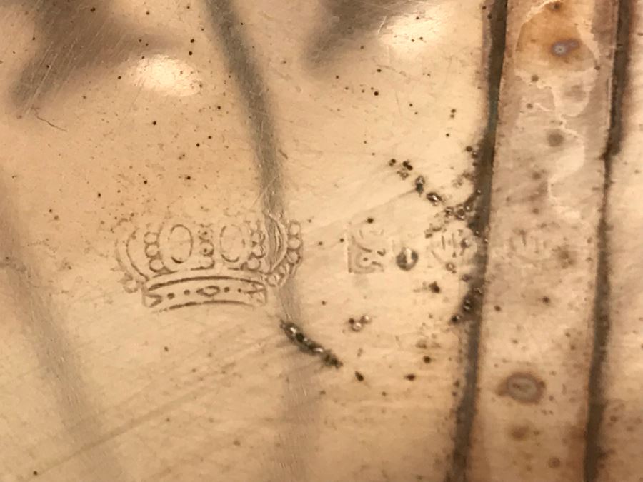 JUST ADDED - Silverplate Pedestal Champagne Bucket Wine Ice Cooler 11W X 10H [Photo 6]