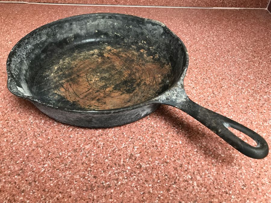 JUST ADDED - Vintage Wagner Ware Sidney Cast Iron Skillet #0 11W [Photo 3]