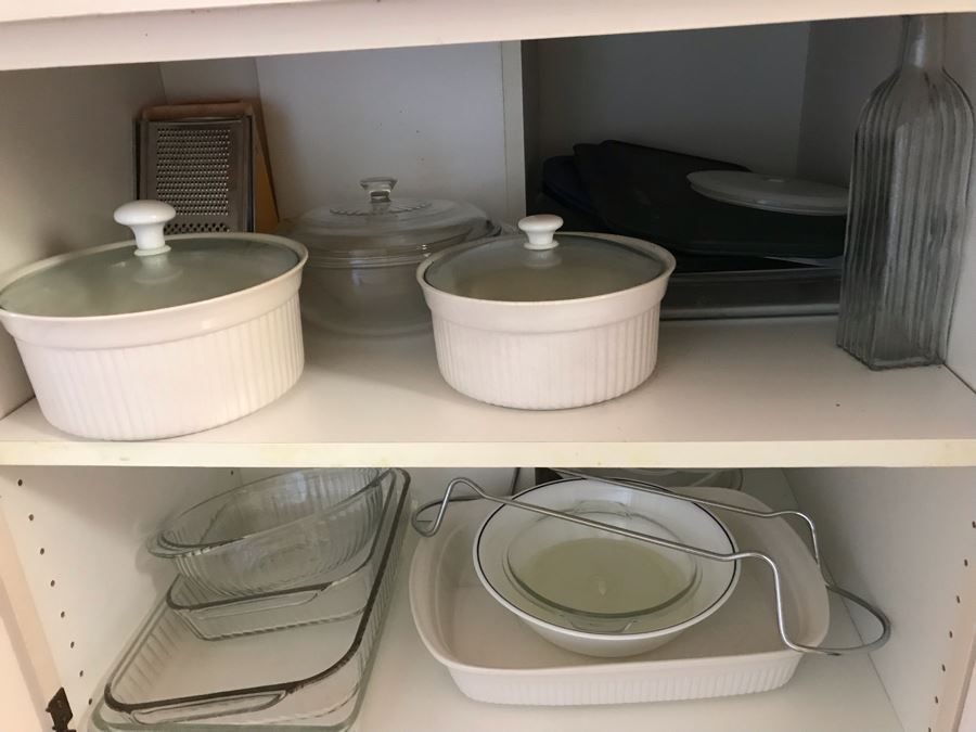 JUST ADDED - Cabinet Filled With Various Bakeware [Photo 2]