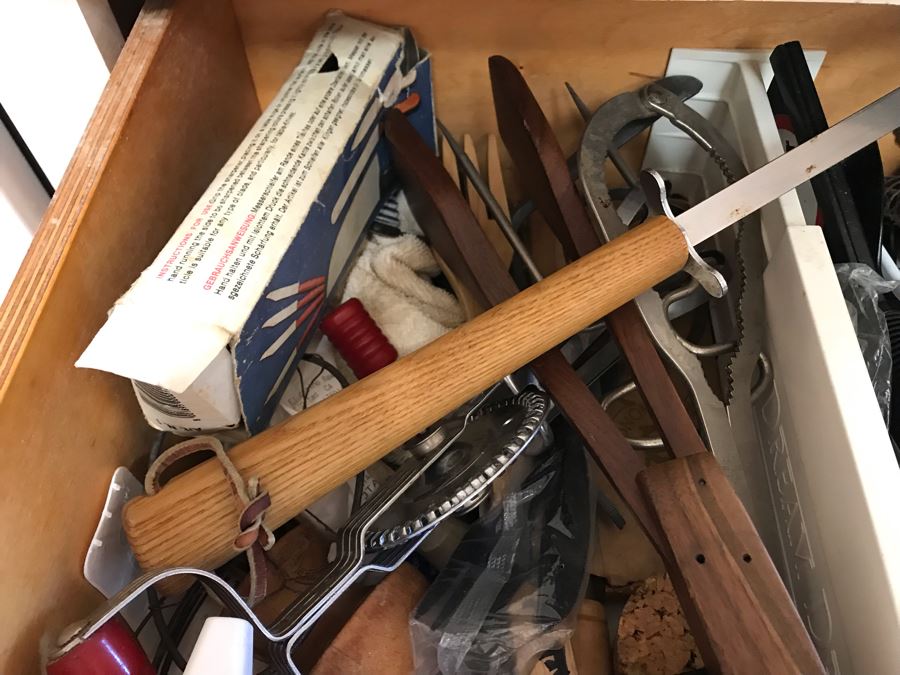 JUST ADDED - Drawer Filled With Various Kitchen Utensils [Photo 3]