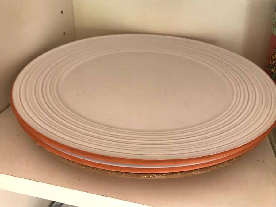 JUST ADDED - Cabinet Filled With Various Coffee Cups Including Fisher Scientific Cups, Culinary Essentials Italian Bowls, Cups And Plates - See Photos [Photo 10]