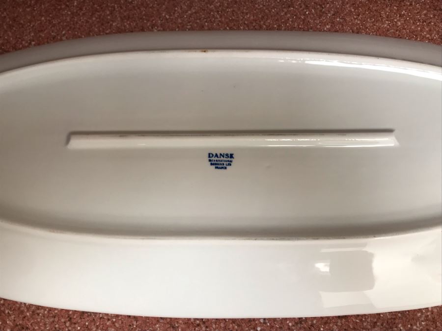 JUST ADDED - DANSK Fish Serving Platter Plate 24W X 10D [Photo 4]