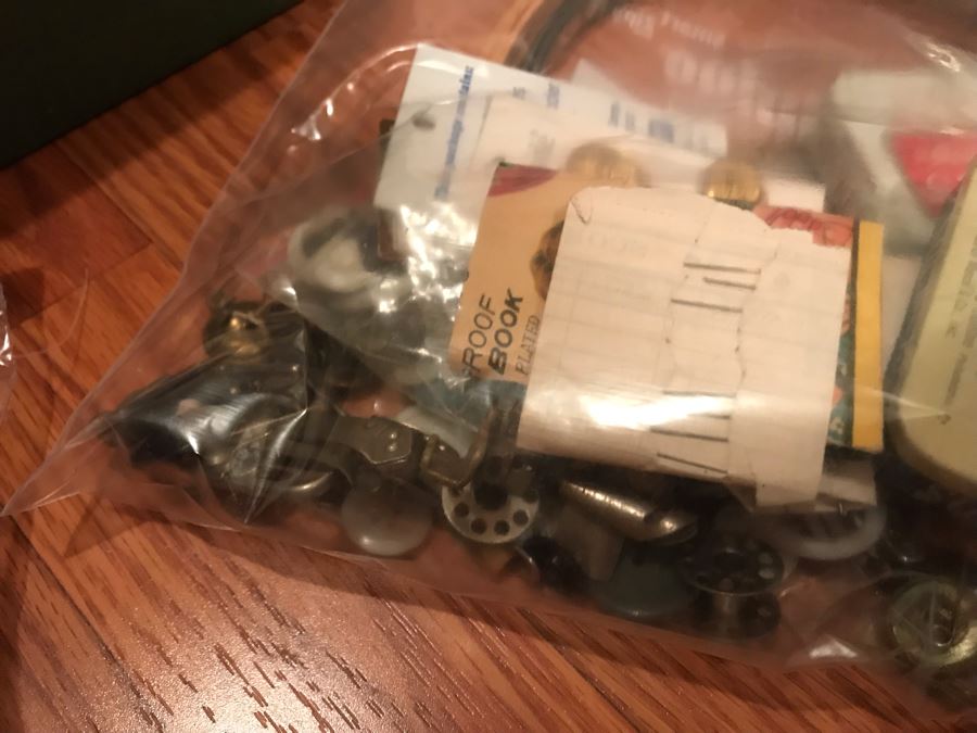 JUST ADDED - Large Collection Of Various Sewing Supplies Including Sewing Machine Parts, Sewing Thread, Needles, Etc - See Photos [Photo 14]