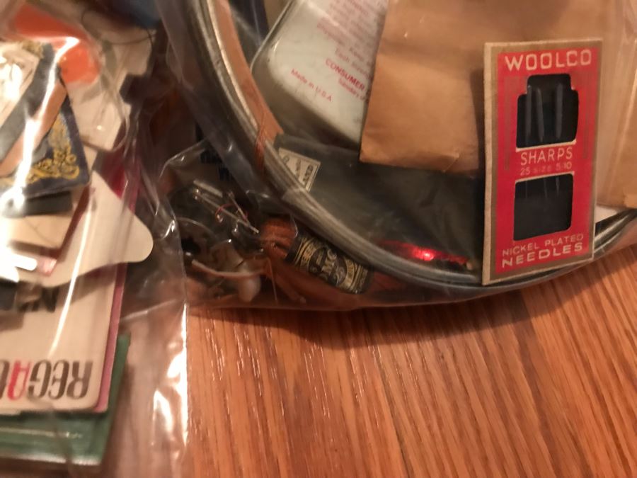 JUST ADDED - Large Collection Of Various Sewing Supplies Including Sewing Machine Parts, Sewing Thread, Needles, Etc - See Photos [Photo 13]