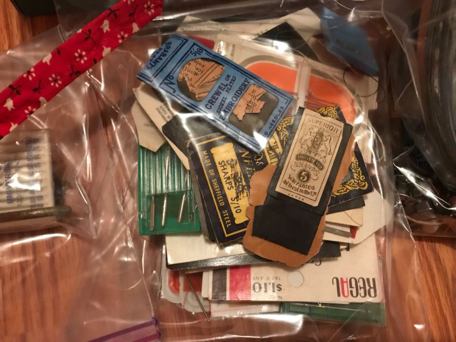 JUST ADDED - Large Collection Of Various Sewing Supplies Including Sewing Machine Parts, Sewing Thread, Needles, Etc - See Photos [Photo 8]