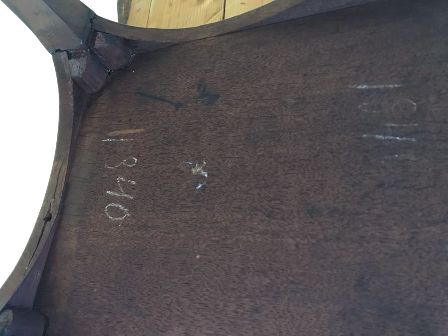 JUST ADDED - Vintage Rotating Flip Top Wooden Gaming Table 33W X 33D X 27.5H [Photo 11]