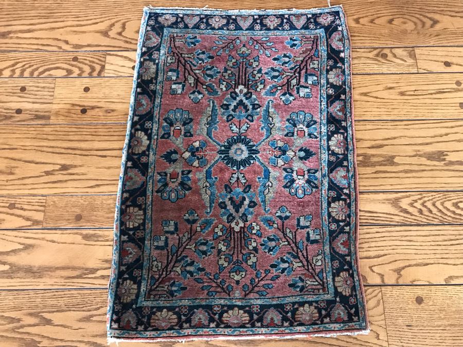 JUST ADDED - Small Antique Persian Rug 22 X 31 [Photo 4]