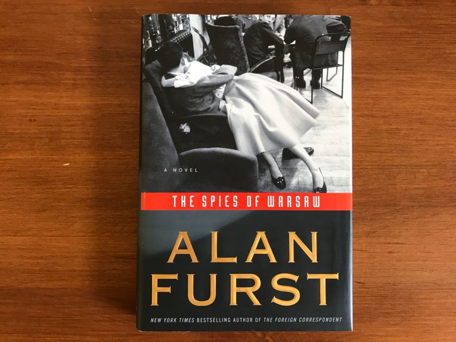 JUST ADDED - Signed Book: The Spies Of Warsaw By Alan Furst [Photo 2]